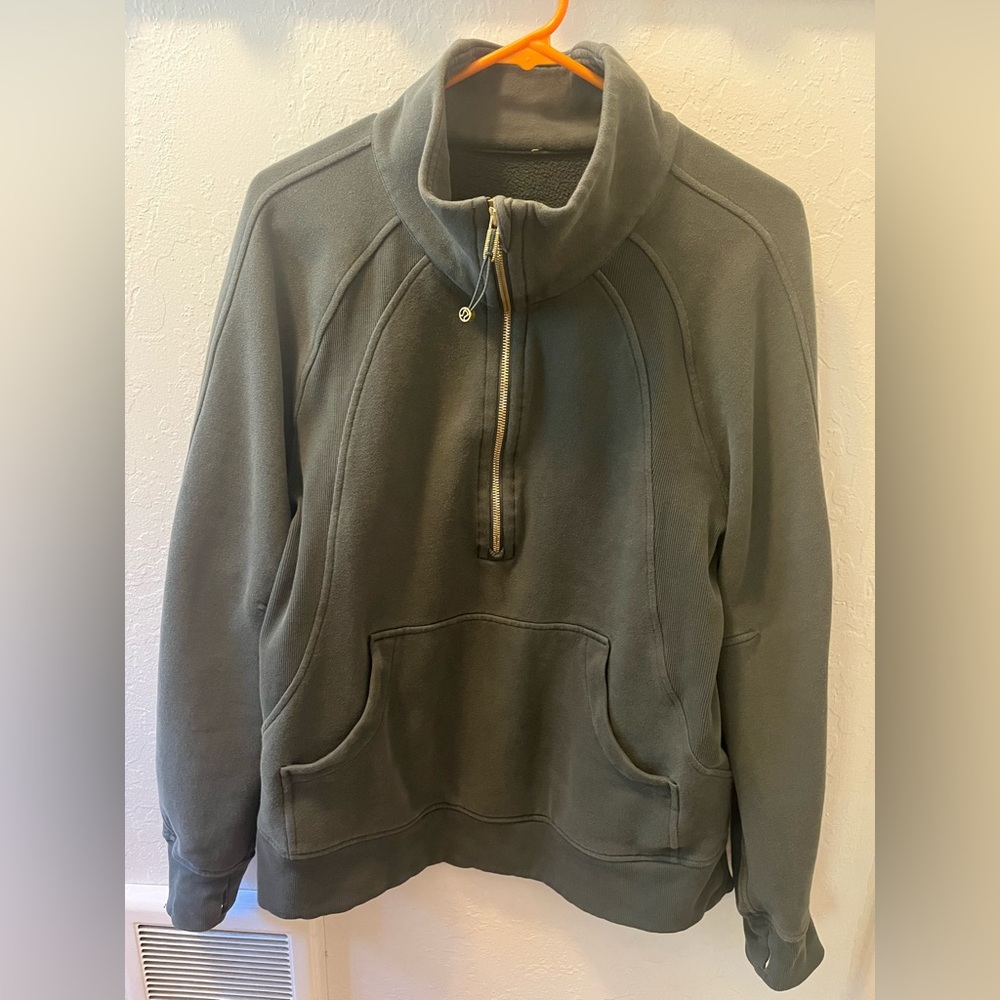 Lululemon Scuba Oversized Funnel Long sweatshirt